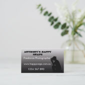 Carte de visite photographe (Debout devant)