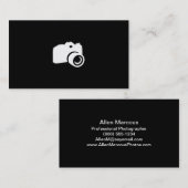 Carte De Visite Photographe (Devant / Derrière)