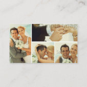 Carte de visite photographe (Dos)