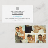 Carte de visite photographe (Devant / Derrière)