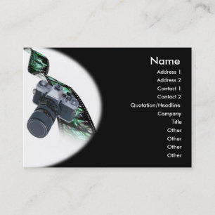 Carte de visite photographe