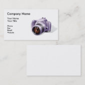Carte De Visite Photographe (Devant / Derrière)