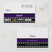 Carte de visite photographe (Devant / Derrière)