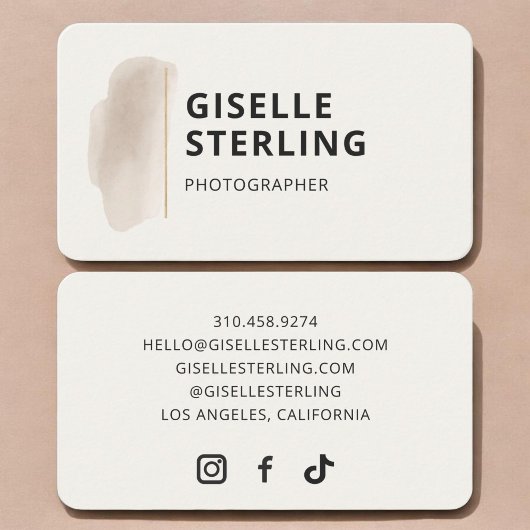 Carte De Visite Photographe