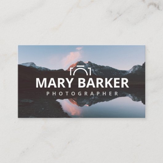 Carte De Visite Photographe (Devant)