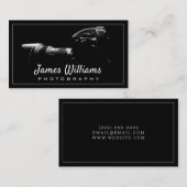 Carte de visite photographe (Devant / Derrière)