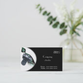 Carte de visite photographe (Debout devant)