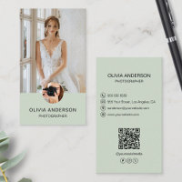 Photographe 2 Photos Icônes personnalisées QR Sage