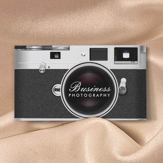 Carte De Visite Photographe Caméra classique Photographie