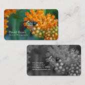 Carte De Visite Photographe de Bumblebee (Nature) (Devant / Derrière)