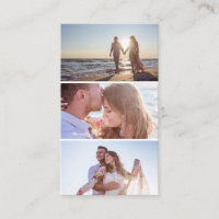Photographe de collection de trois photos moderne