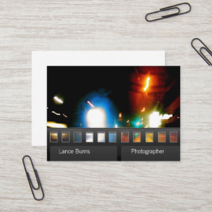 Carte De Visite Photographe de film