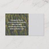 Carte De Visite Photographe de la faune | Lens photo (Dos)