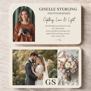 Carte De Visite Photographe de Mariage