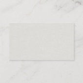 Carte De Visite Photographe de Mariage Moderne Code QR (Dos)