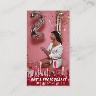 Carte De Visite Photographe de naissance capturant des moments spé