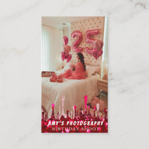 Carte De Visite Photographe de naissance pour moments spéciaux