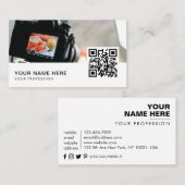 Carte De Visite photographe de produit QR Code (Devant / Derrière)