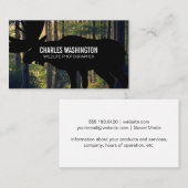 Carte De Visite Photographe de Wild Life | Extérieur (Devant / Derrière)