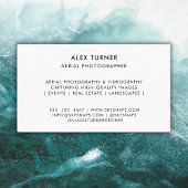 Carte De Visite Photographe du pilote de drone Modèle photo de cod