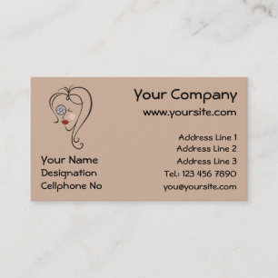 Carte De Visite Photographe féminine