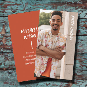 Carte De Visite Photographe Full Simple