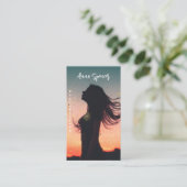 Carte De Visite Photographe Full Simple (Debout devant)