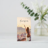 Carte De Visite Photographe Full Simple (Debout devant)