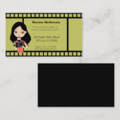 Carte De Visite Photographe indépendant (Devant / Derrière)