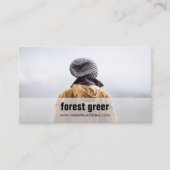 Carte De Visite Photographe indépendant simple Ajouter une photo (Devant)