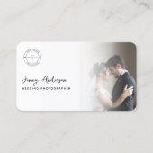 Carte de visite photographe Mariage personnalisé (Devant)