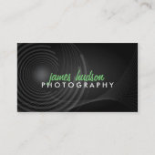 Carte De Visite Photographe moderne (Devant)