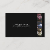 Carte De Visite Photographe moderne (Dos)