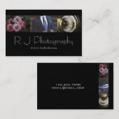 Carte De Visite Photographe moderne (Devant / Derrière)