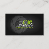 Carte De Visite Photographe moderne (Devant)