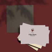 Carte de visite photographe moderne