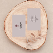 Carte de visite photographe moderne