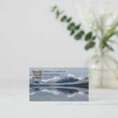 Carte De Visite Photographe moderne QR Code Photo (Debout devant)