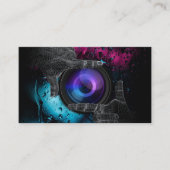 Carte De Visite Photographe moderne Studio Pro (Devant)