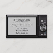 Carte De Visite Photographe numérique compact personnalisé (Dos)