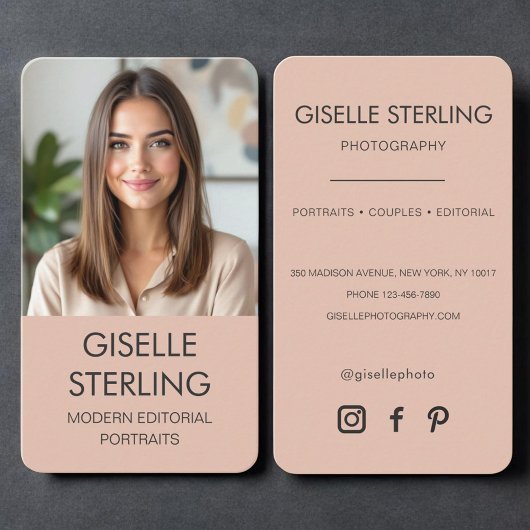 Carte De Visite Photographe Photo