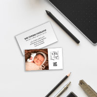 Photographe photo de logo personnalisé QR Code
