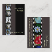 Carte De Visite Photographe photo modèle (Devant / Derrière)