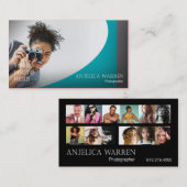 Carte De Visite Photographe, photographie, Videographer, (Devant / Derrière)