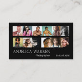 Carte De Visite Photographe, photographie, Videographer, (Dos)