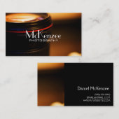 Carte De Visite Photographe professionnel (Devant / Derrière)