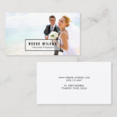 Carte De Visite Photographe professionnel (Devant / Derrière)