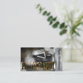 Carte De Visite Photographe professionnel (Debout devant)