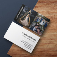 Photographe professionnel Black 3 Photo Collage