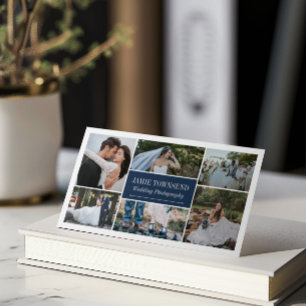 Carte De Visite Photographe professionnel de la collection de phot